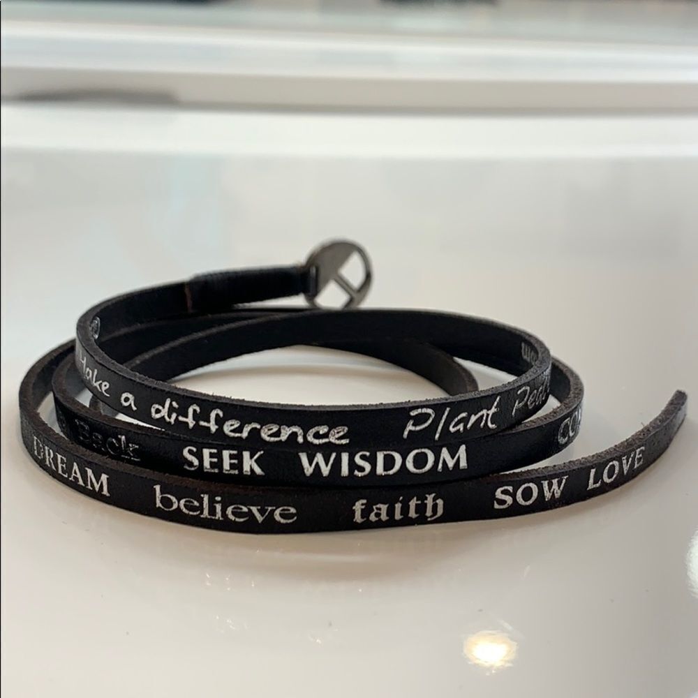 Inspirational Wrap Around Bracelet